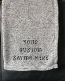 Custom blanket